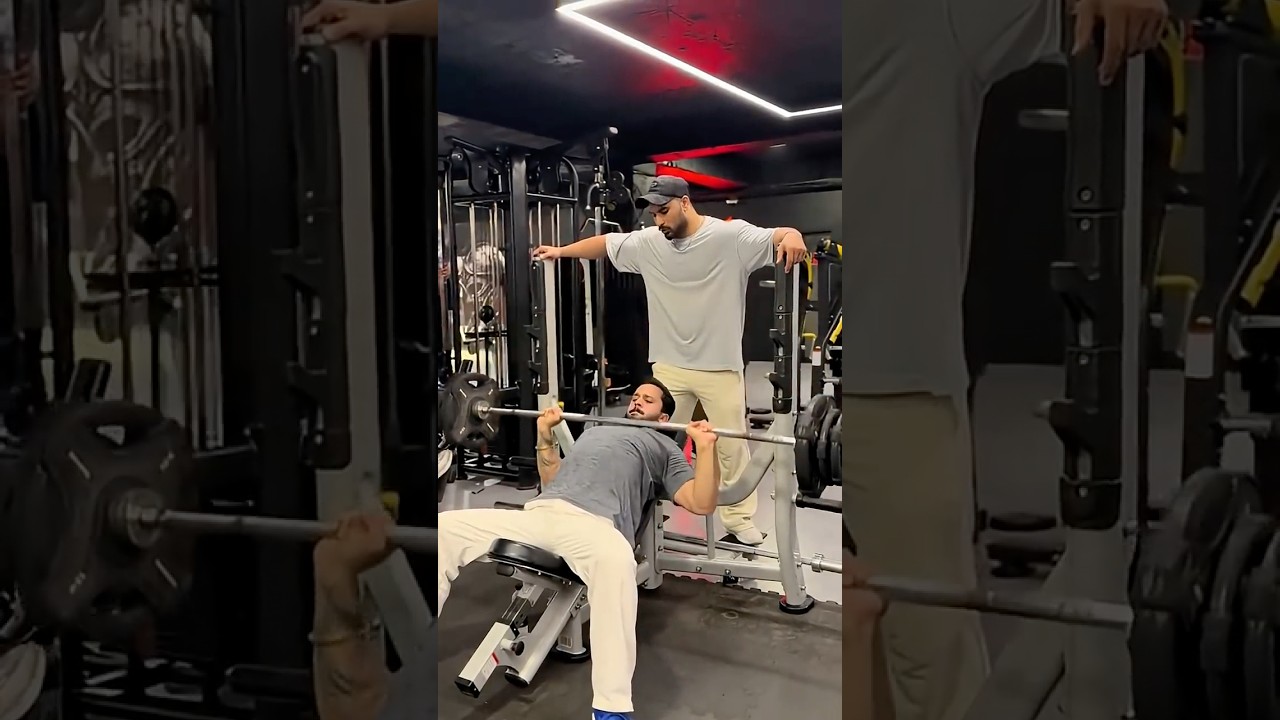 Rajab Gym Vibes💪🏻 #rajabfamily #youtubeshorts #shortsfeed #shortsviral #shorts