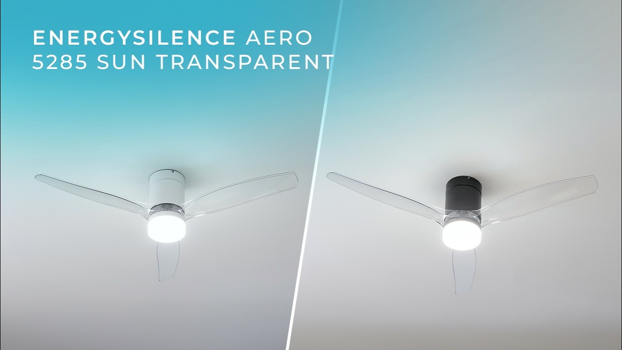 Ventilatori a soffitto - EnergySilence Aero 5285 Sun BlackTransp