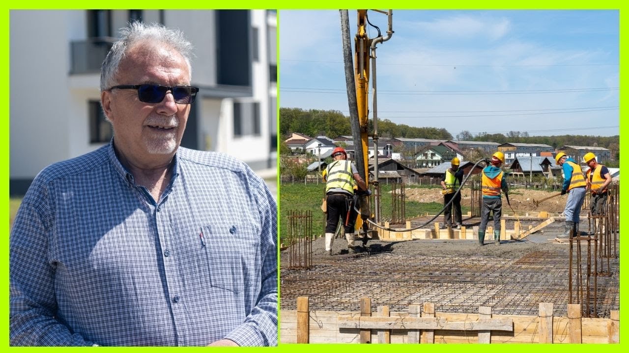 Inginer constructor cu experiență de 40 de ani, diriginte de șantier în cartierul La Stejari