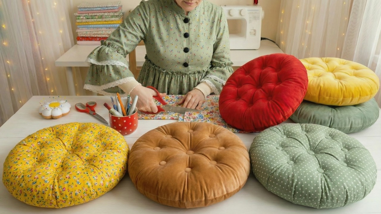 INCREDIBLE! You Won’t Believe How Easy This Cushion Is to Make!