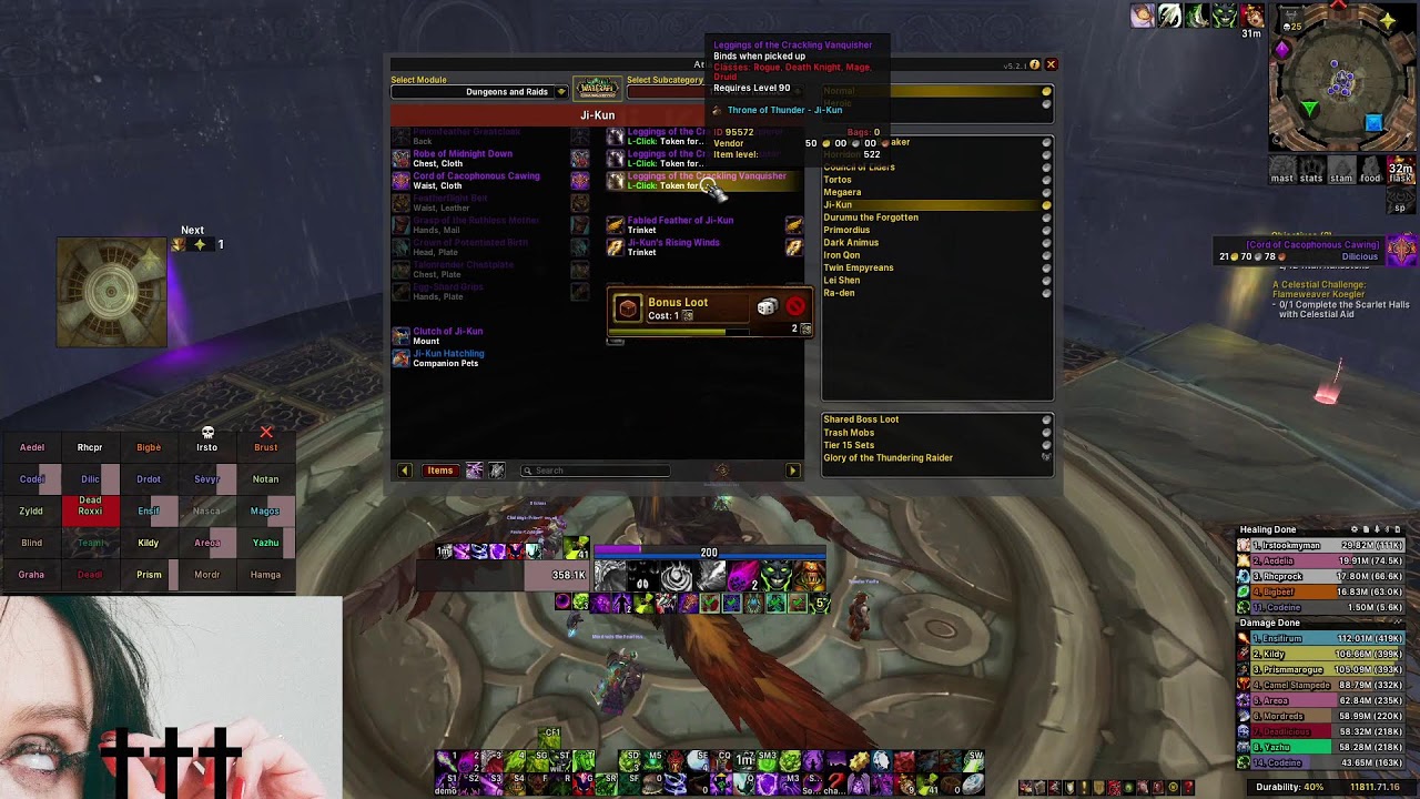 Throne of Thunder 10/13H Prog | Demo/Aff Warlock | MoP Classic