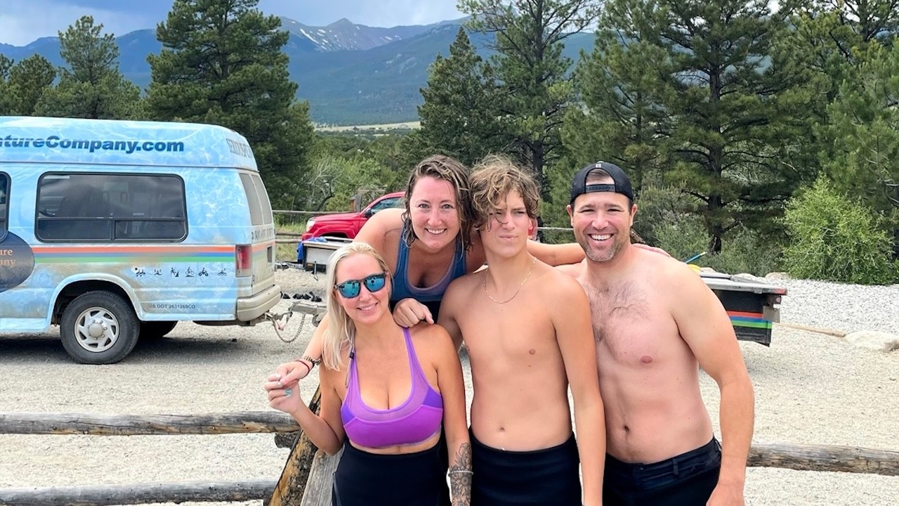Overnight White Water Rafting Trip on the Arkansas River with The Adventure Company Buena Vista CO