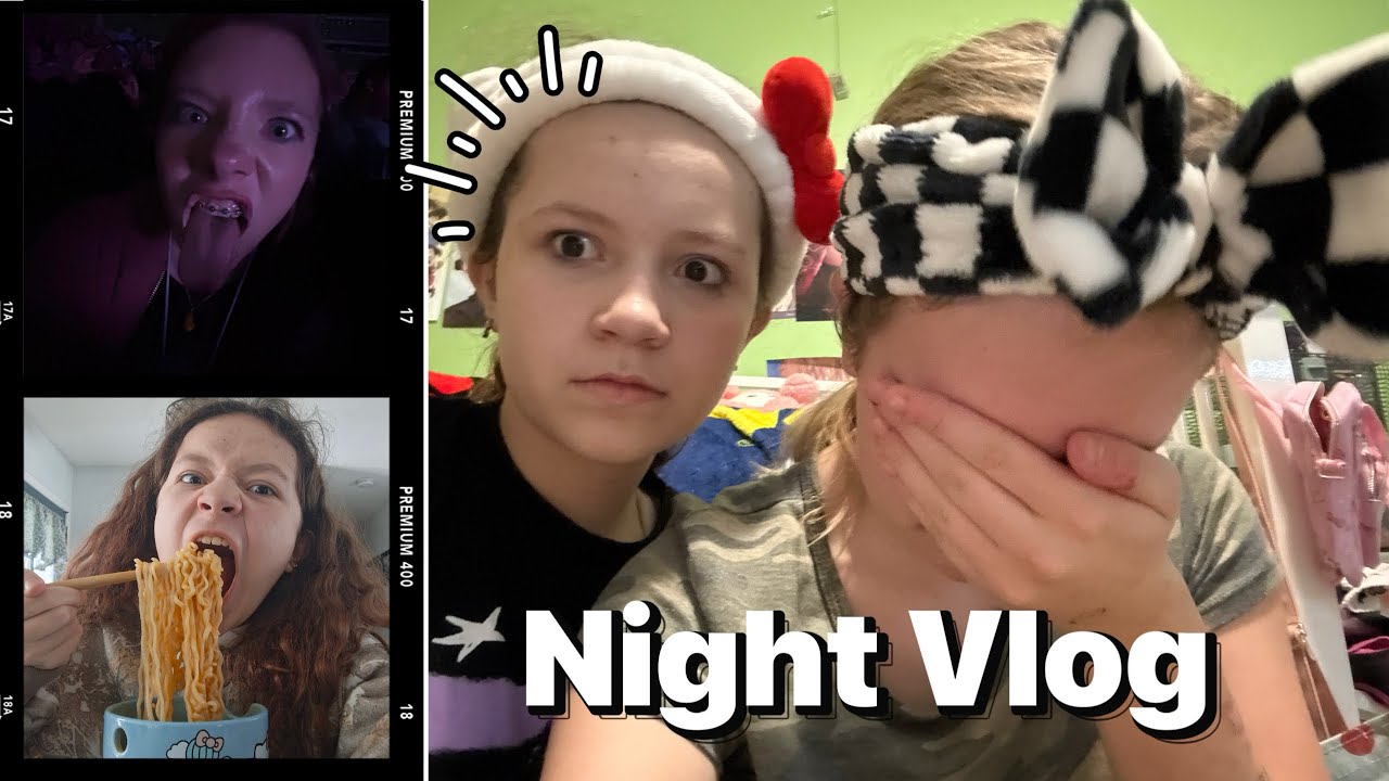 NIGHT VLOG WITH KENDALL + AVA