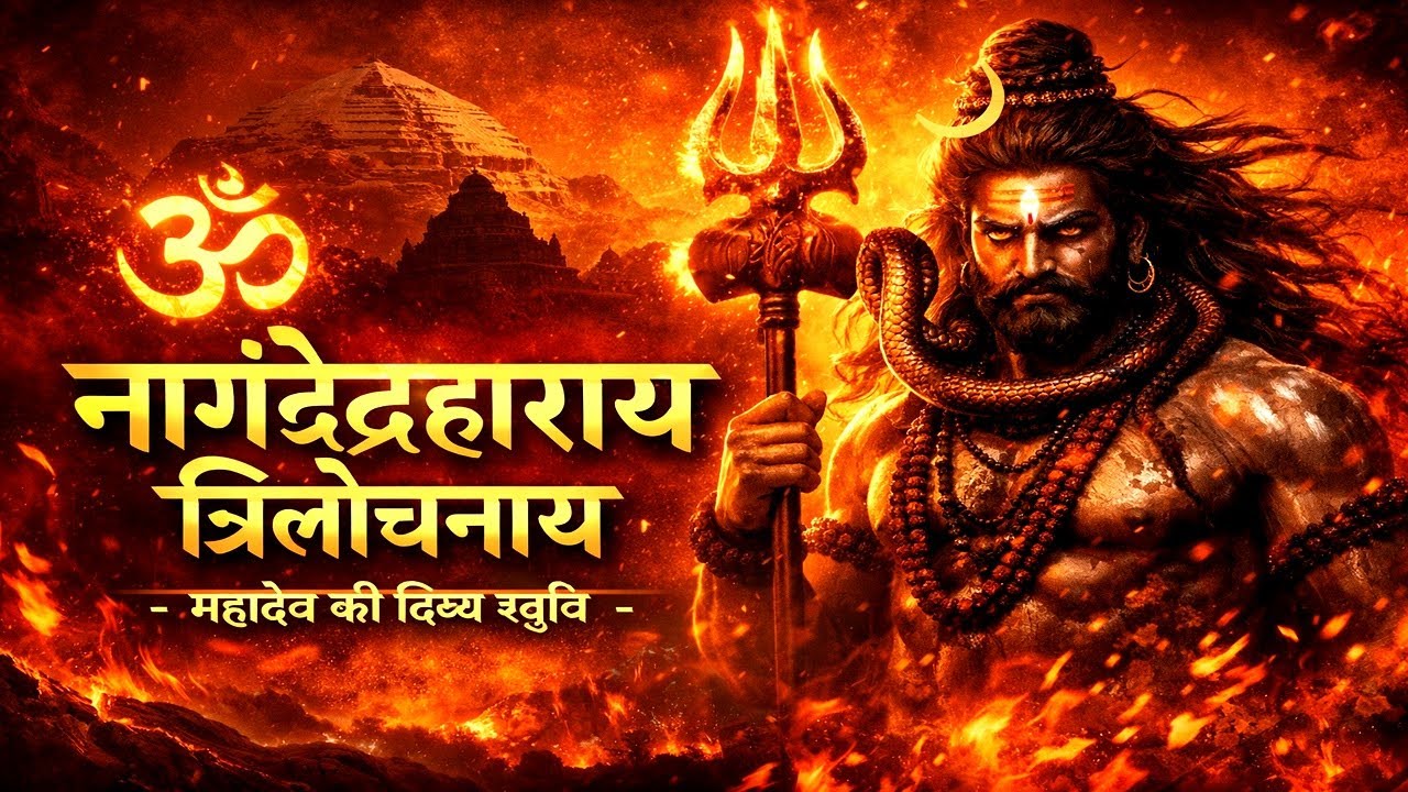 नागेन्द्रहाराय त्रिलोचनाय | महादेव का अद्भुत स्तोत्र  | Nagendra Haraye Trilochnaye | #shiva Stuti