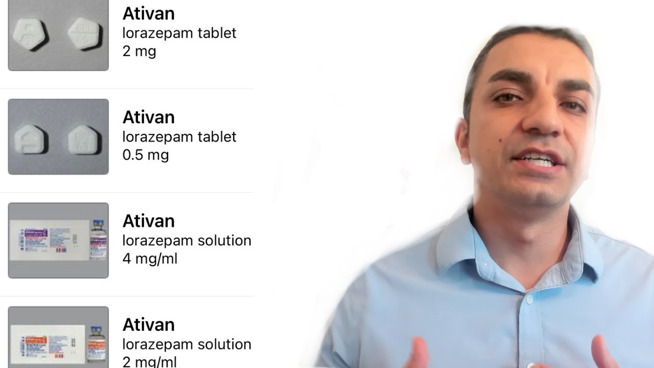 Ativan (Lorazepam) helpful for anxiety, sleep, seizures, alcohol withdrawal, and nausea