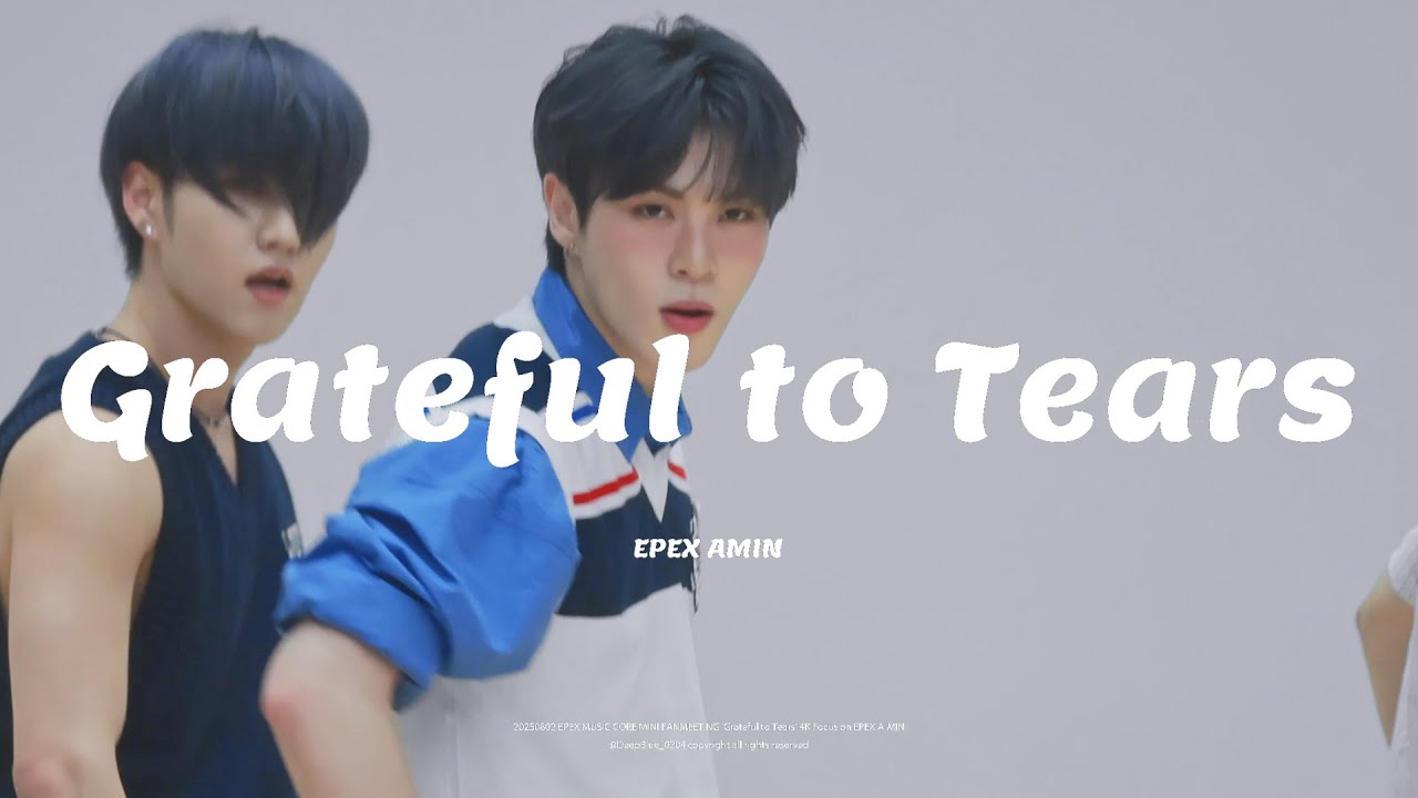 250802 EPEX AMIN ‘눈물나게 고마워’ FANCAM 이펙스 음중 미니팬미팅 아민 4K FOCUS 직캠