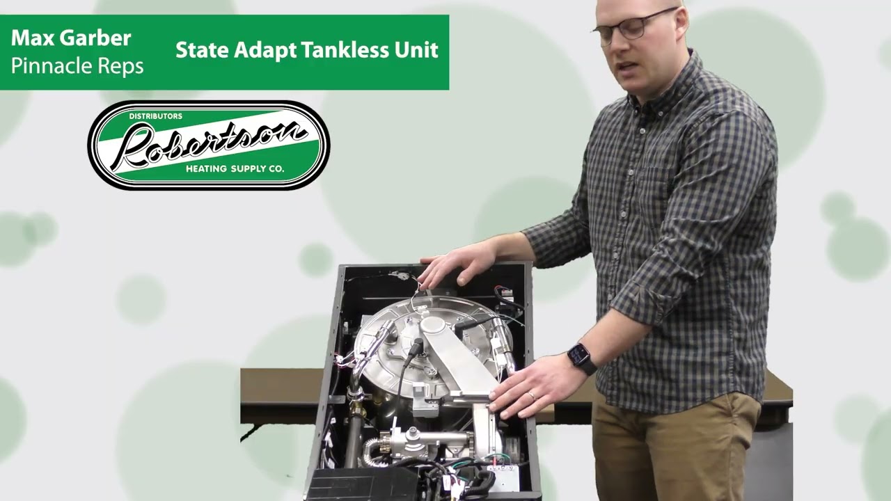 State Water Heaters Adapt Tankless Unit