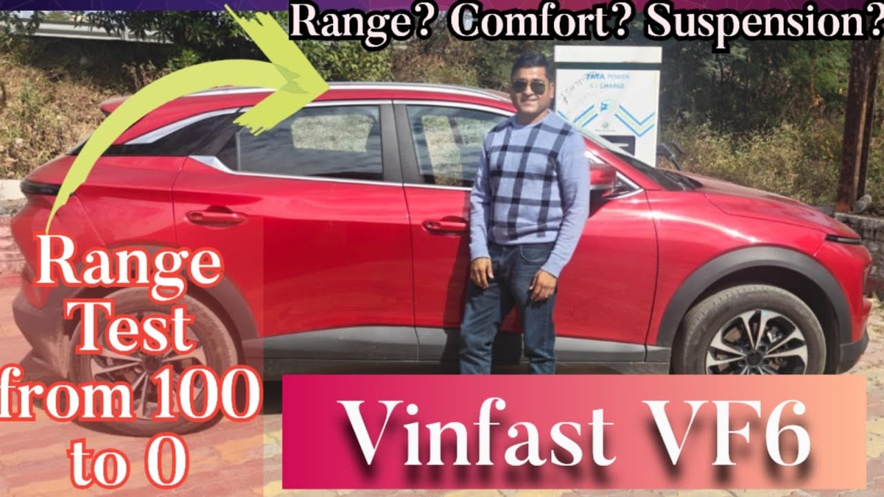 VINFAST VF6 RANGE TEST FROM      100TO 0
