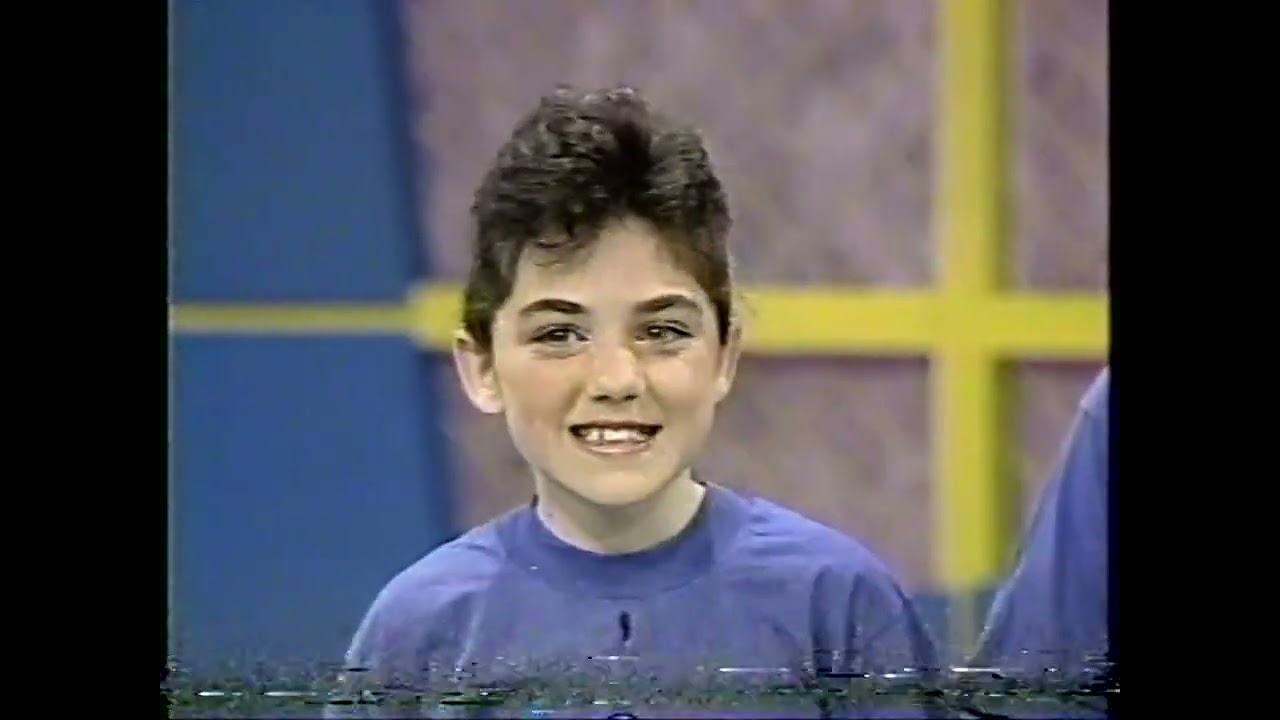 Think Fast   Casey & Aaron Vs  Marisa & James [1989 07 18 60fps with Commercials]