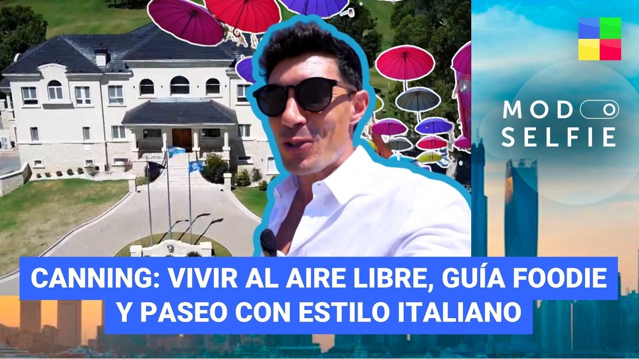 CANNING: Deporte, gu&iacute;a foodie y paseo italiano #ModoSelfie | Programa completo (29/03/26)