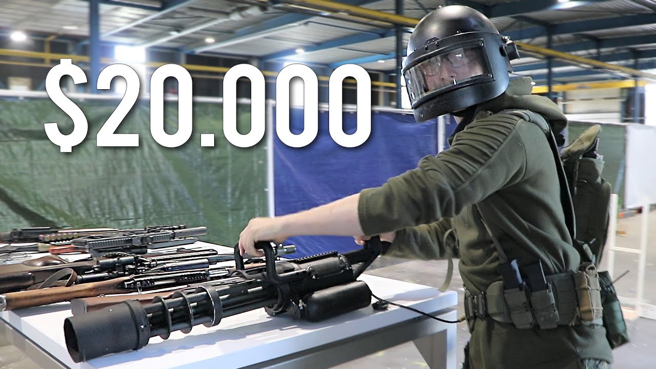 Silo's $20,000 Airsoft Gun Stash (RAREST and MOST EXPENSIVE WEAPONS)