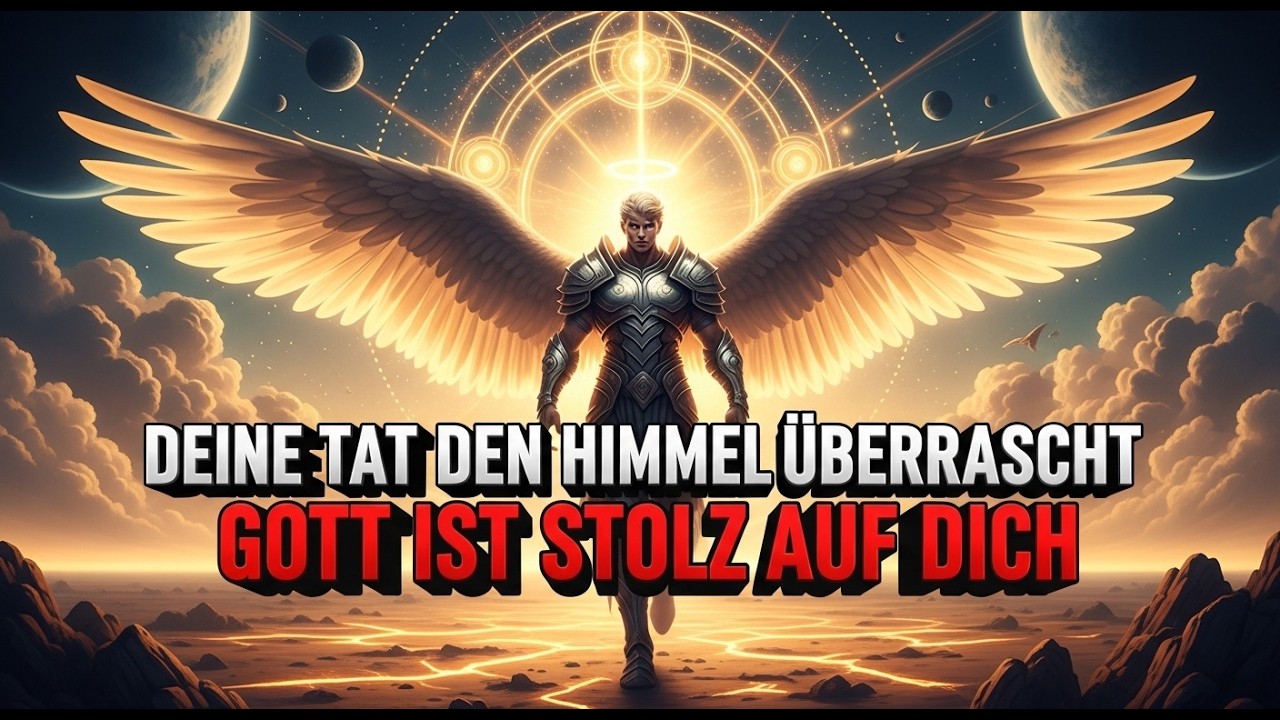 AUSERWÄHLTE: WAS IHR HEUTE GETAN HABT, HAT DEN HIMMEL ÜBERRASCHT — GOTT IST SEHR STOLZ AUF EUCH