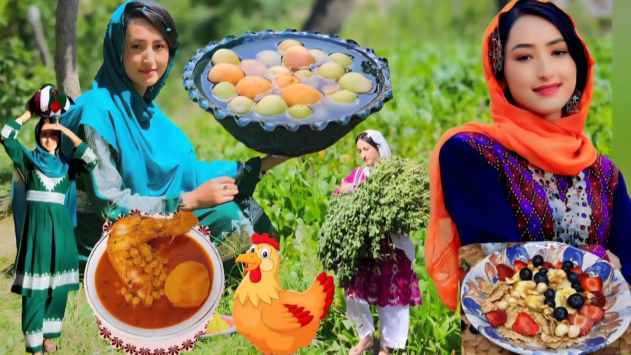 A Day of Rural Life in Afghanistan | Inside the Village Farm🐓🧑‍🌾