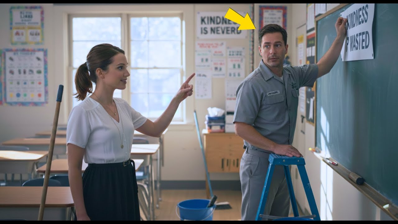 She Mistook a Millionaire Single Dad for the School Janitor—But That Mistake Changed Everything…