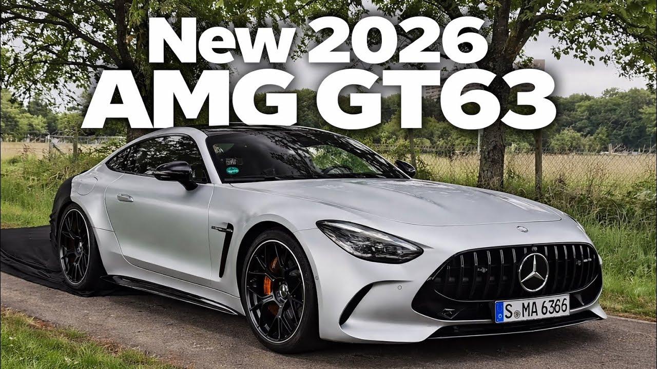 2026 Mercedes-AMG GT63 - New Brutal Coupe in details 