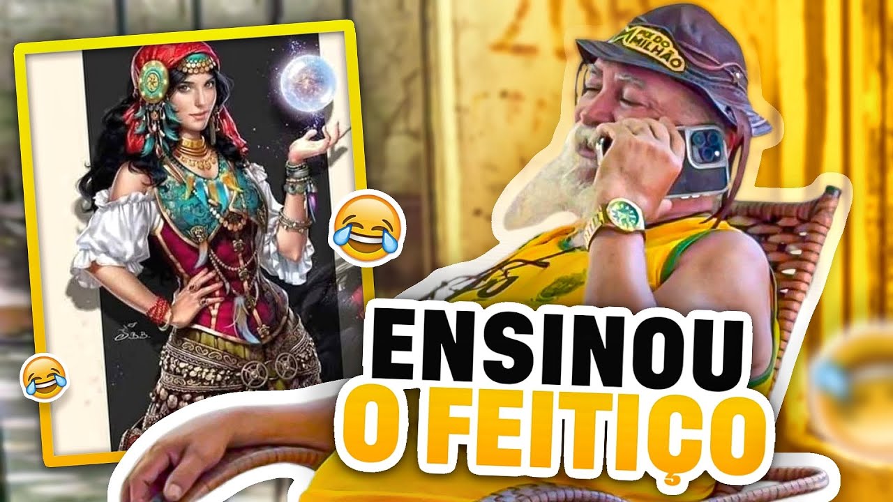 A CIGANA VILMA ENSINOU O VOVÔ FEITIÇO PRA TIRAR DE SEU SILVA | MANETIKIN