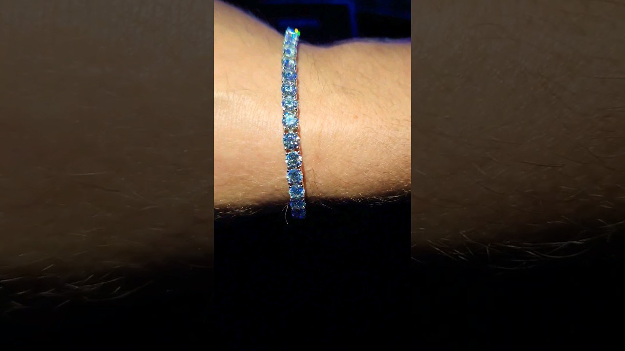 🔥 5mm Moissanite Tennis Bracelet from ICECARTEL @ice-cartel Unboxing Video Coming Soon! #shorts