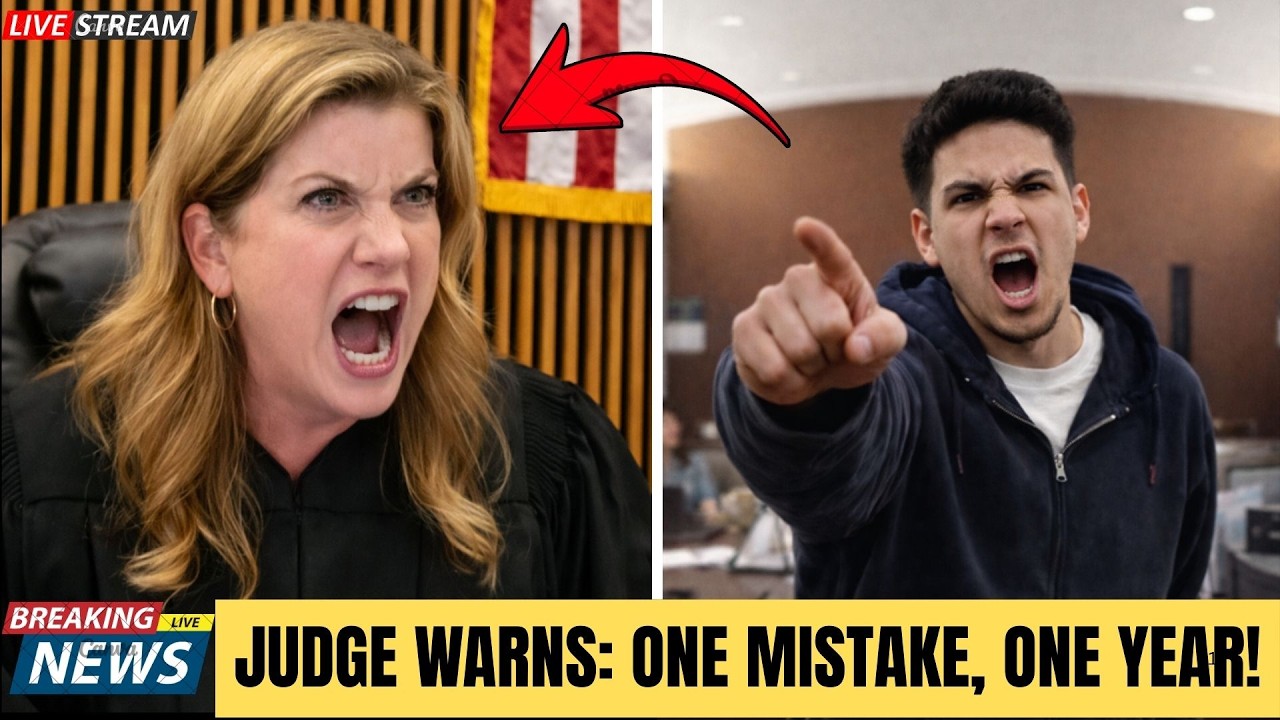 Judge DESTROYS Defendant: “Violate Probation — Spend ONE YEAR in Jail!”