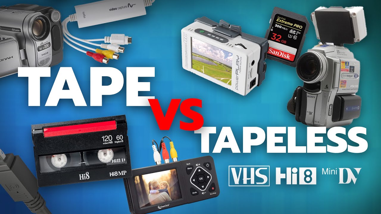 Лента против ленты: полное руководство по VHS, Hi8 и MiniDV