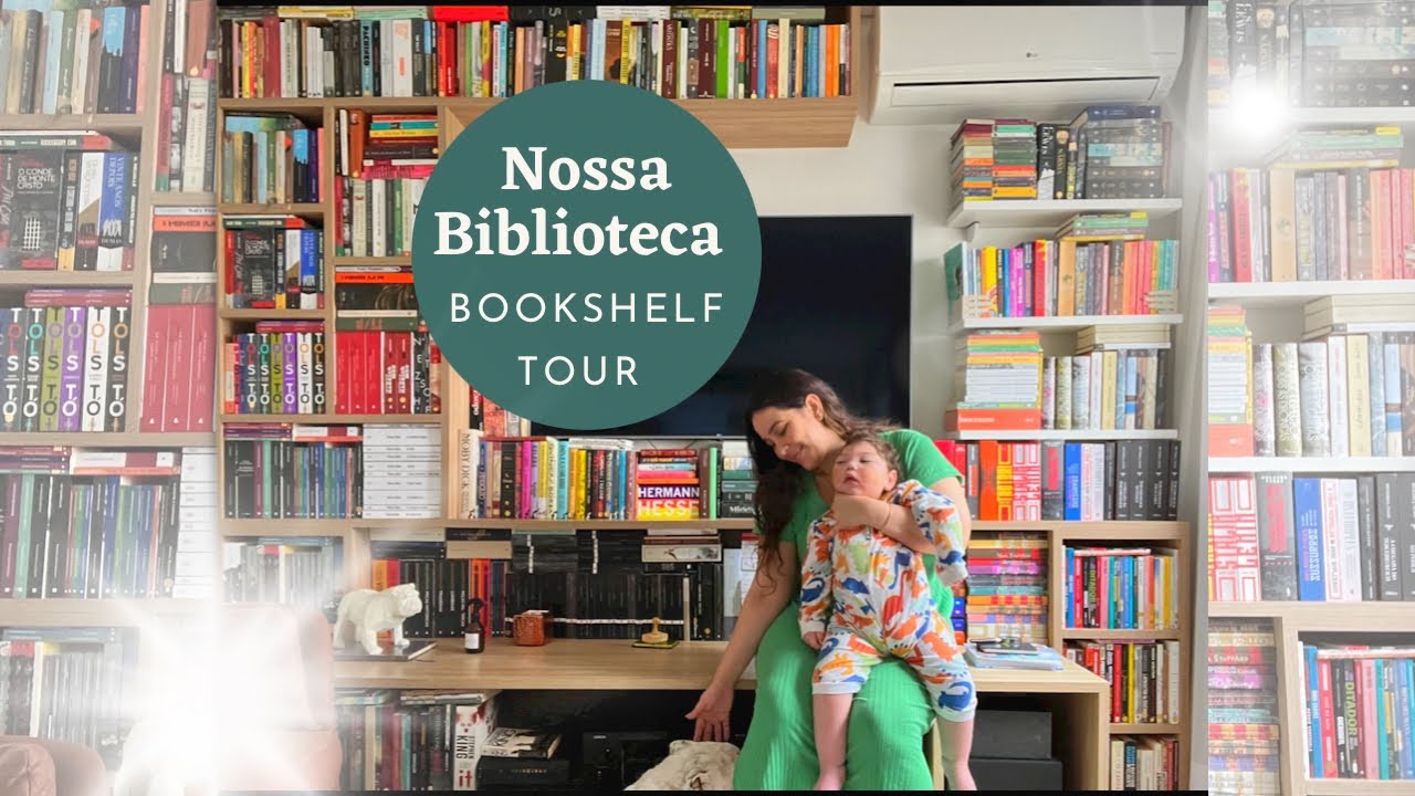 Tour pela biblioteca | Bookshelf tour 2023