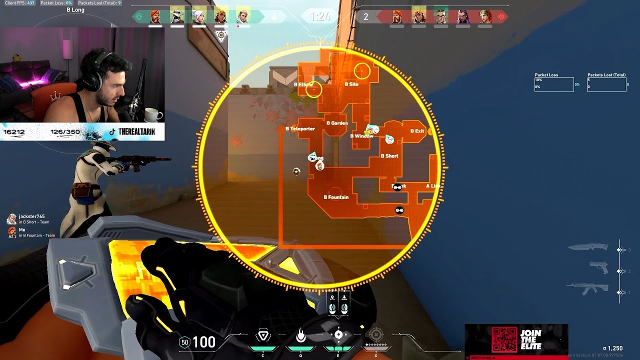 BIND! SEN TARIK BRIMSTONE VALORANT RANKED GAMEPLAY FULL MATCH VOD