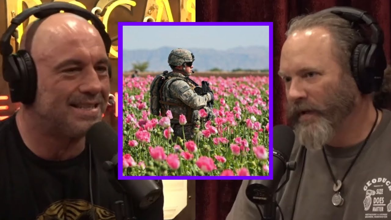 US Army’s Bizarre Job In Afghanistan: Guarding Poppy Fields | JRE