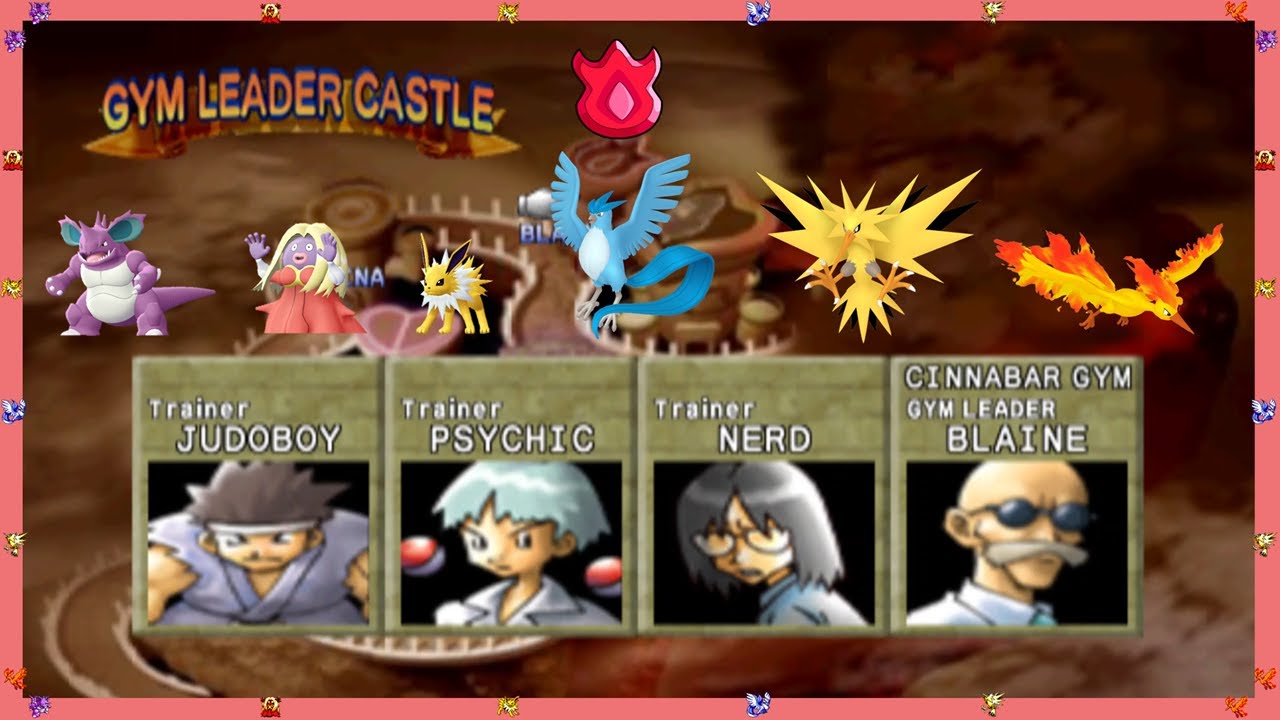 Pokemon Stadium - Gym Leader Castle: Cinnabar Gym [R-1] (Rentals Only)