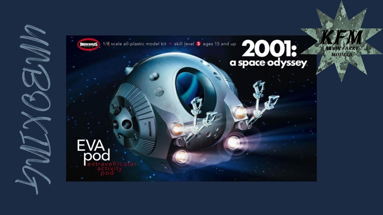 MOEBIUS 2001: A SPACE ODYSSEY EVA POD  UNBOXING