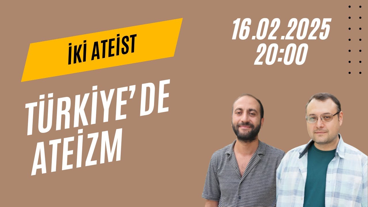 S1B12 - Türkiye'de Ateizm