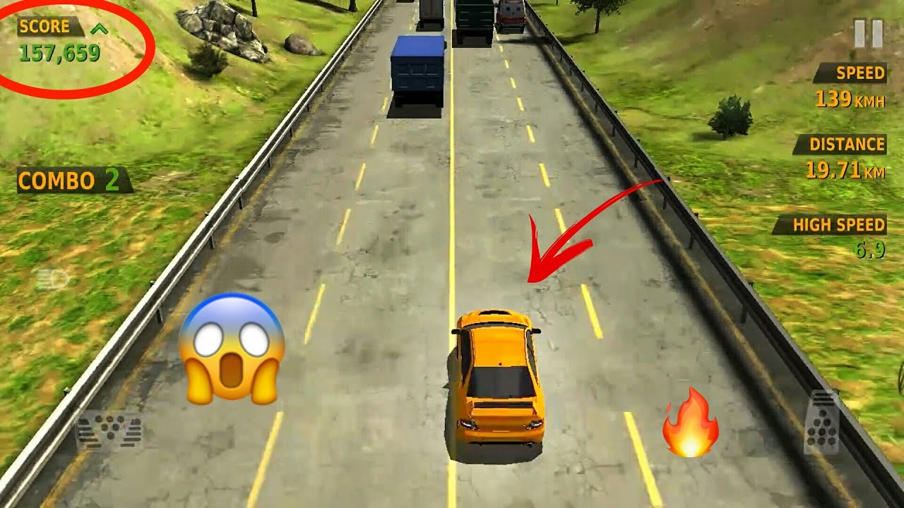 Traffic Racer | Lancer Evo🚗 | Car Race | High Speed | Gameplay