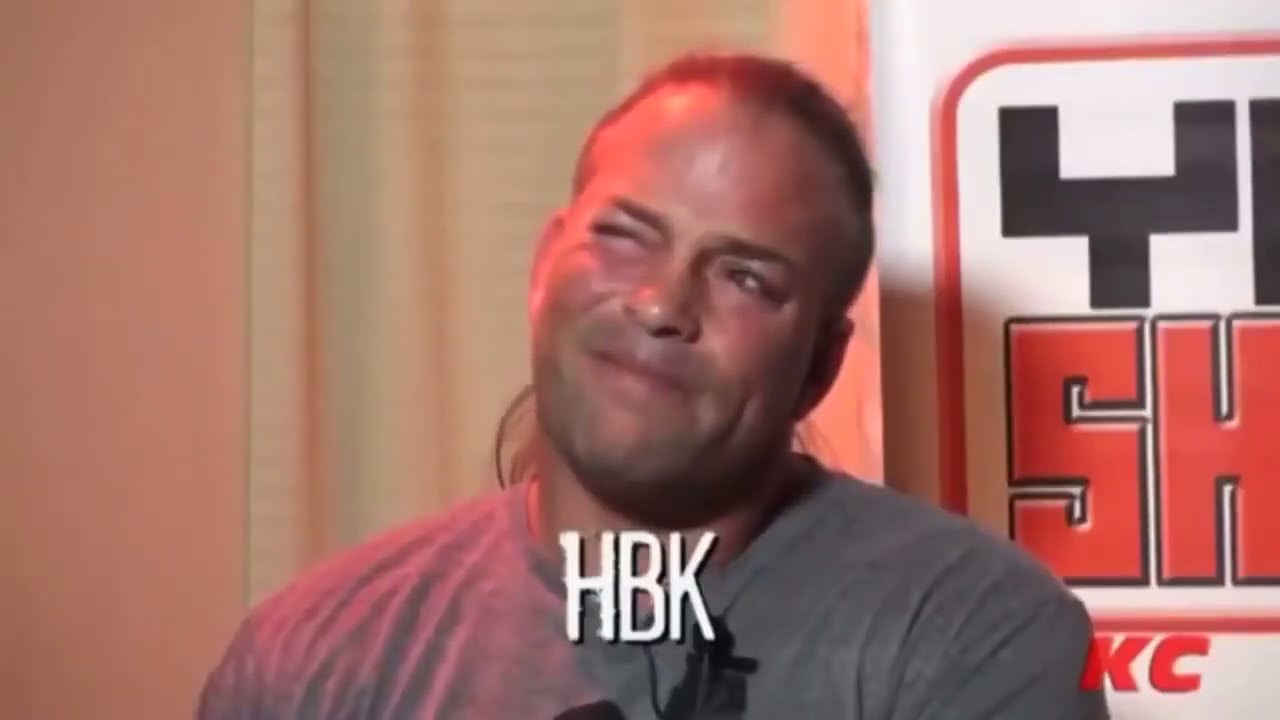 Rob Van Dam AMAZING Shawn Michaels impression #hbk #rvd #shawnmichaels #robvandam #wwe #wwf #ecw
