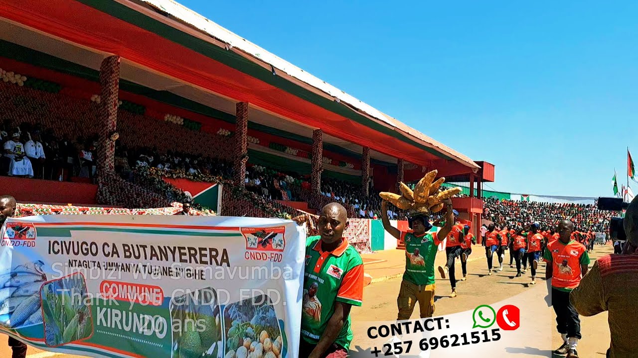 DEFILE NDENDE Y IMBONERAKURE / BARIHENDA ABIBAZA KO BOTERA UBURUNDI
