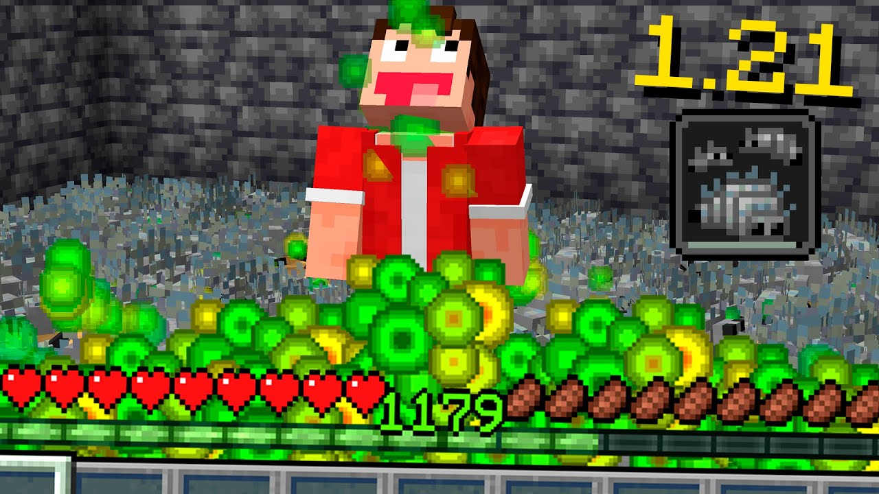 NOVA FARM DE XP SIMPLE E FACIL DE FAZER MINECRAFT 1.21