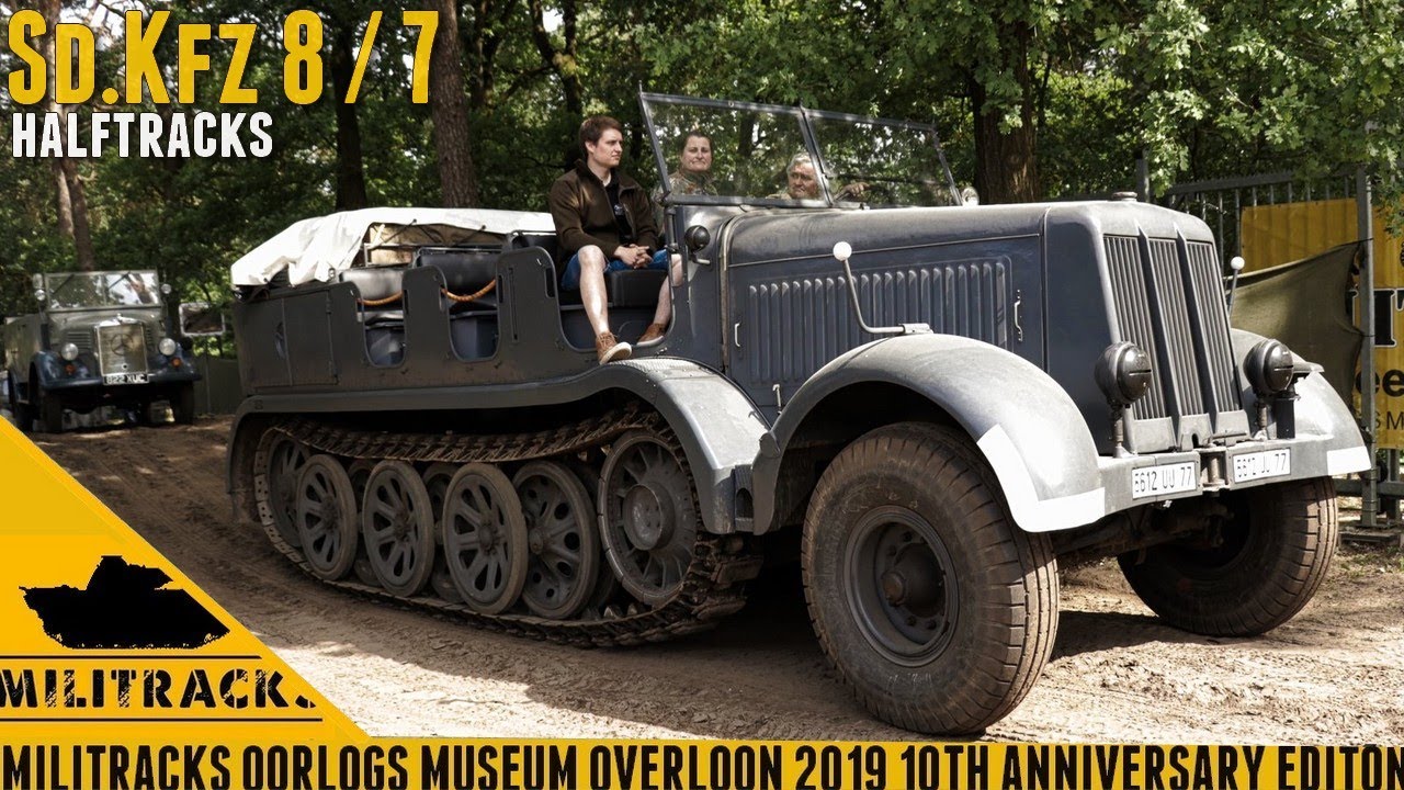 Going for a drive Sd.Kfz 7 and  8 - Militracks 2019.