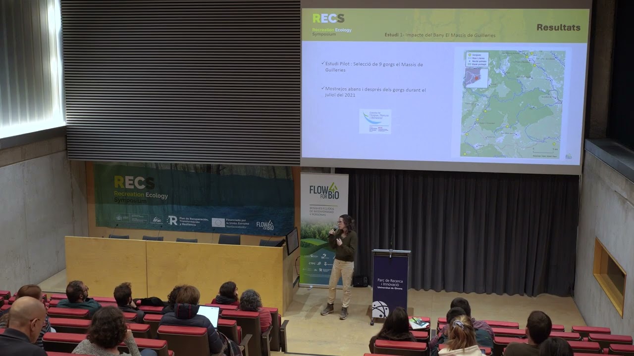 Barranquisme i bany: impactes sobre els ecosistemes fluvials i mesures de gestió - RECS