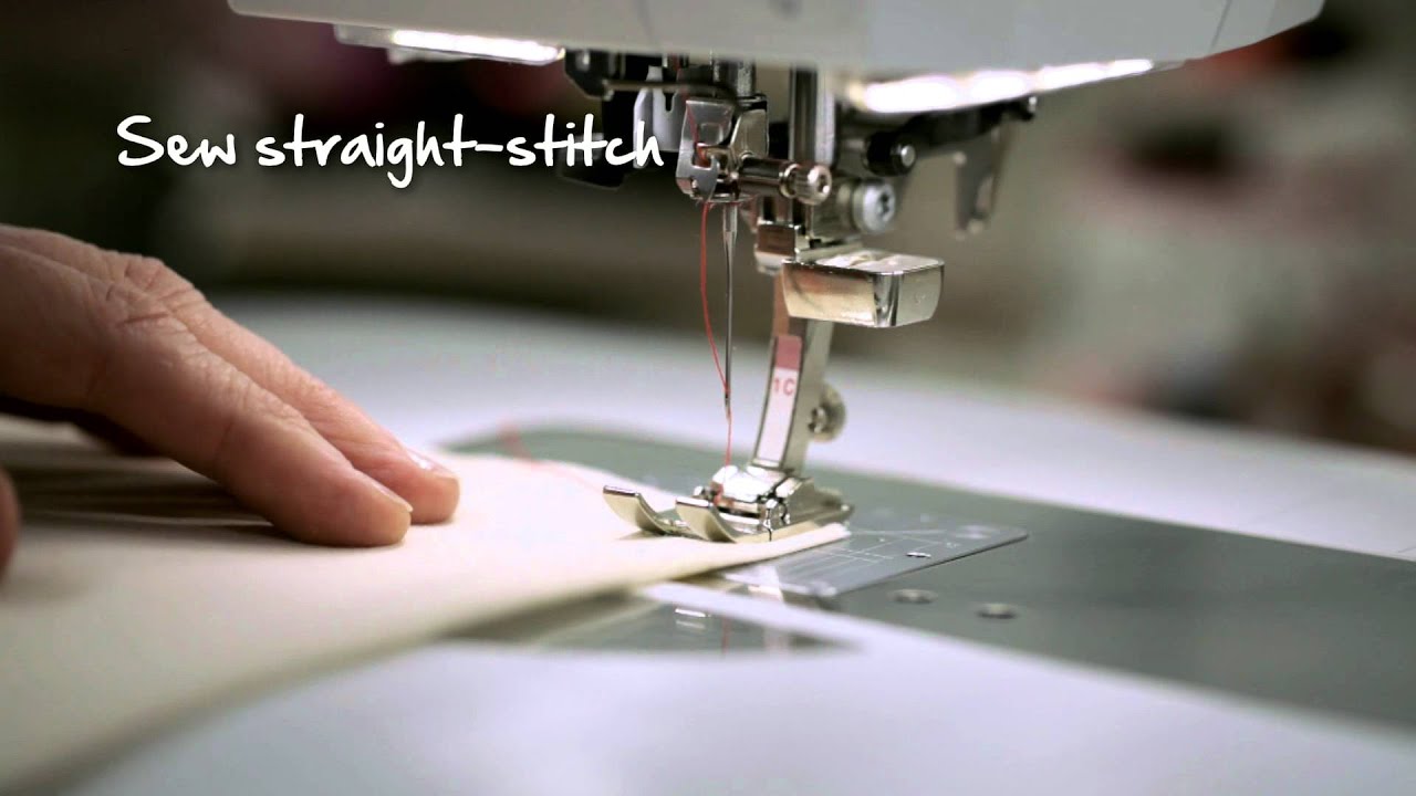 Tutorial BERNINA 780: how to get started and prepared