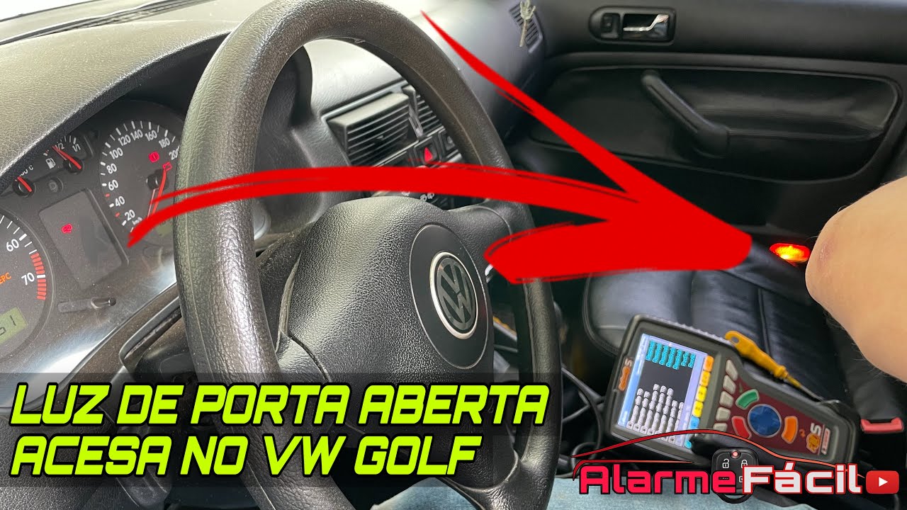 Golf Não Apaga Luz da Porta / Não Tranca  ✅Veja Como Resolver
