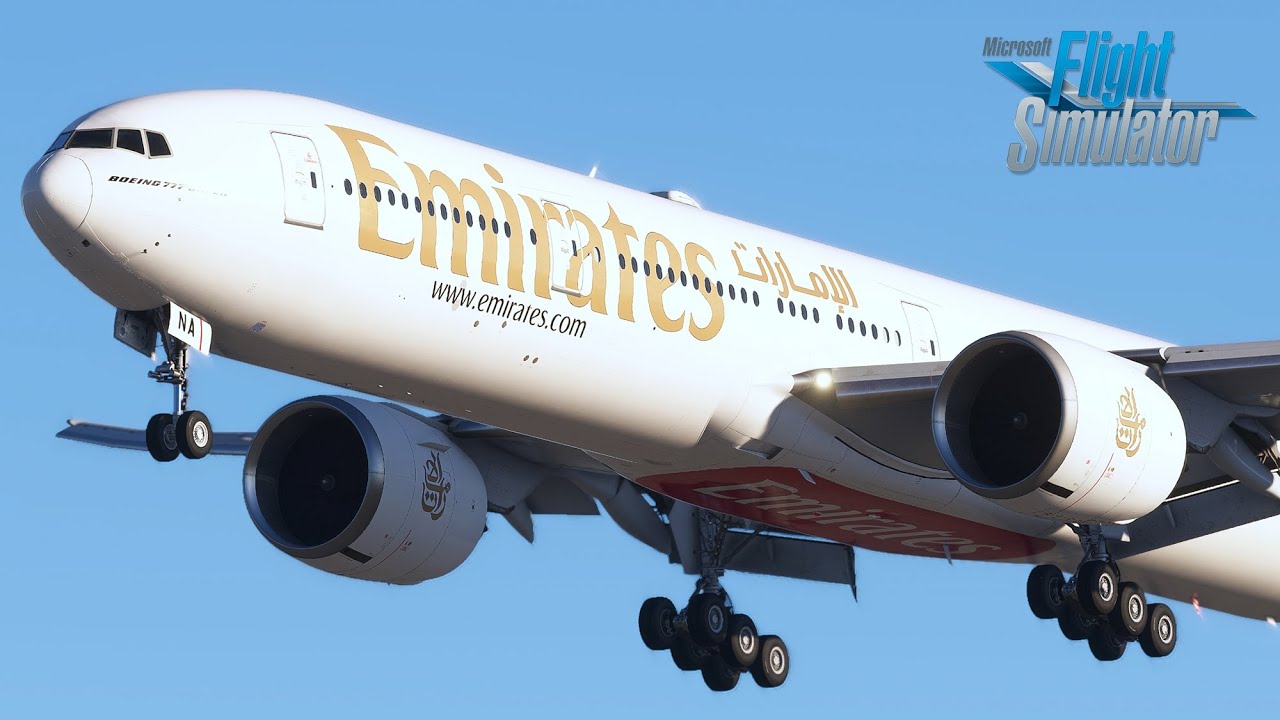 MSFS | PMDG 777 | Full Emirates flight from Dubai to Cape Town