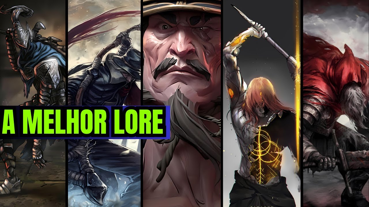 Top 10 MELHORES LORES dos CHEFES da ERA SOULS