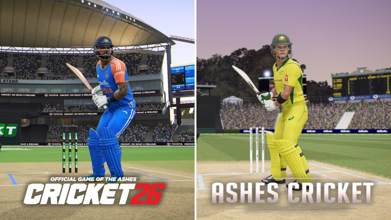 Сравнение игр Cricket 26 и Ashes Cricket 2017 | Какая игра лучше?