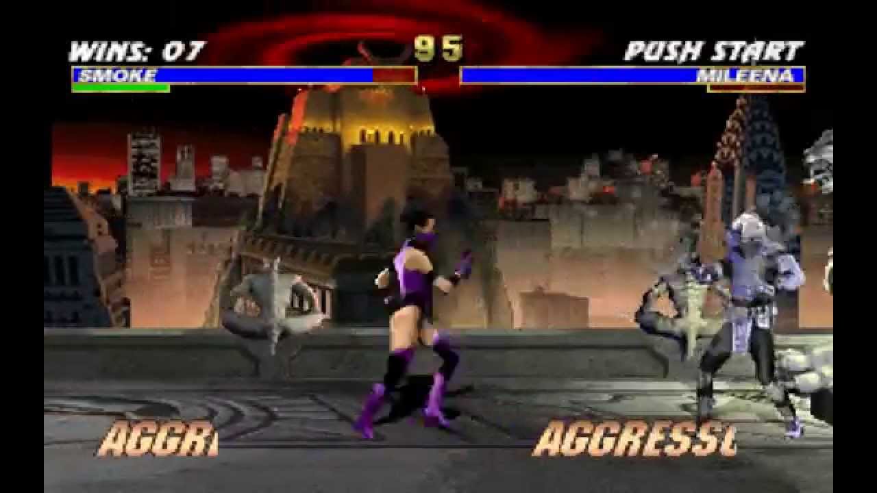 Mortal Kombat Trilogy - Smoke Arcade Ladder