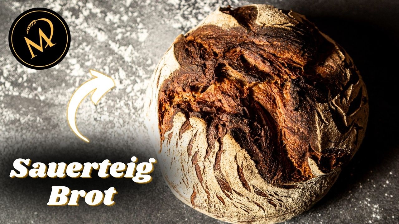 Rustikales Gotthelf Brot - Einfaches, traditionelles Sauerteig Landbrot