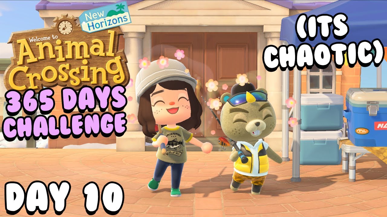Baby's First Fishing Tourney! | [Day 10] of Playing Animal Crossing Every Day For an Entire Year!