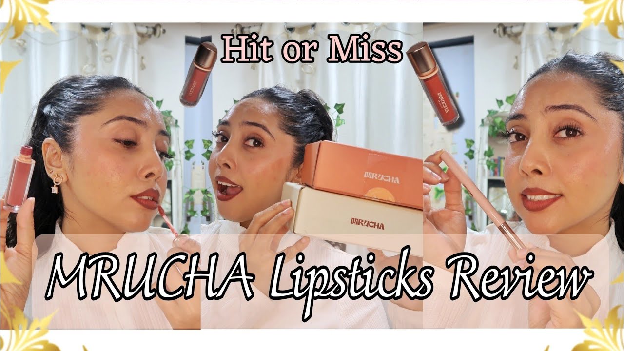 Trying MRUCHA Beauty Plush Pout Lipsticks and Lush Ink Markers | Review + Lip Swatches | Cassi 💞