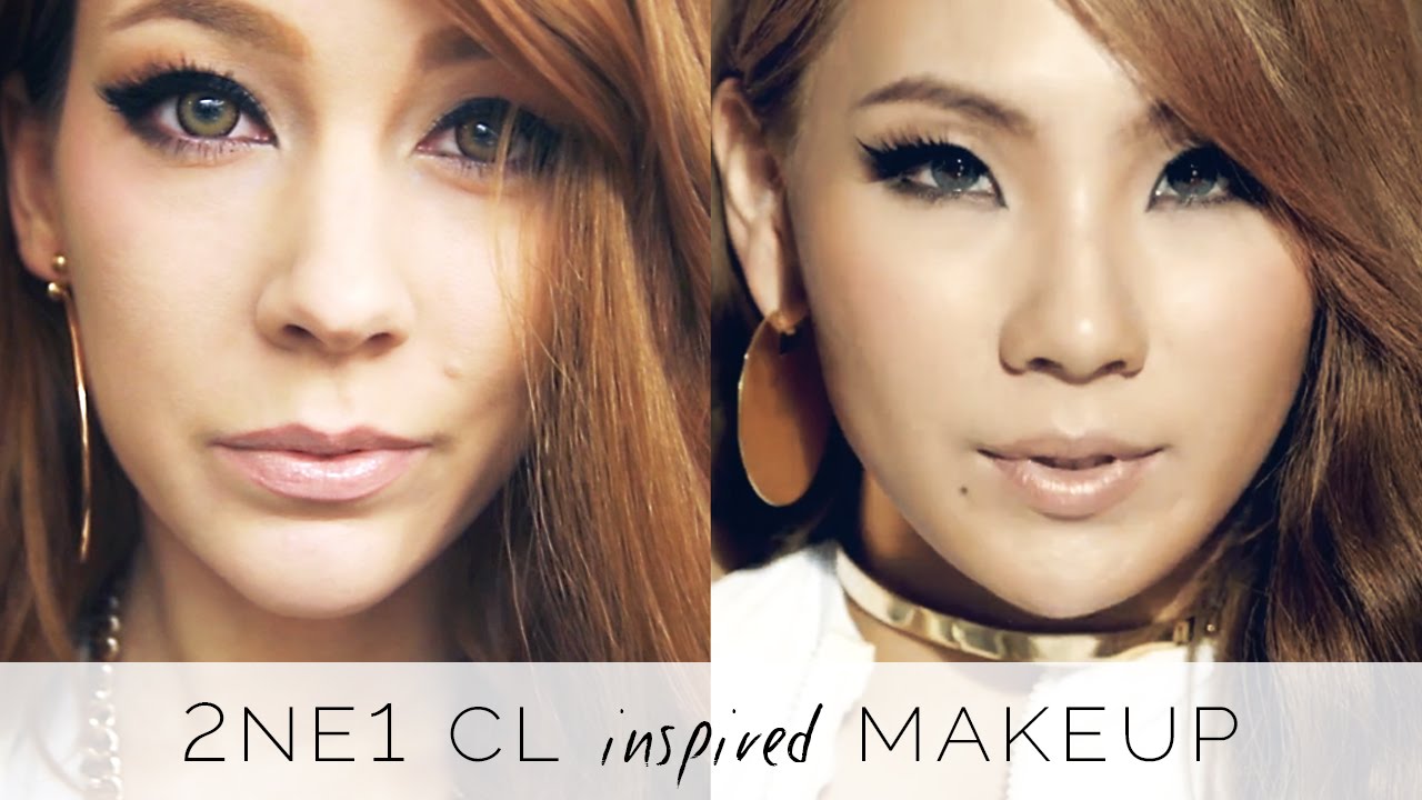 2NE1 CL inspired makeup (tutorial)