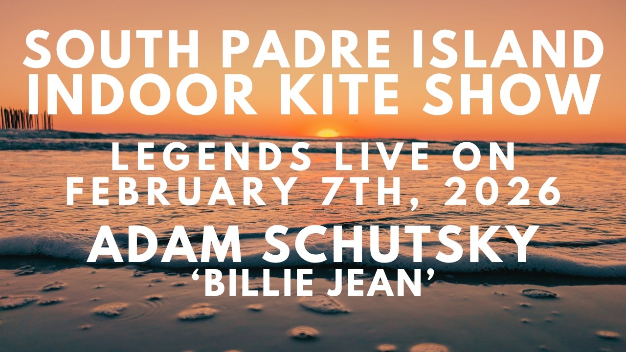 2026 South Padre Island Indoor Kite Show - Adam Schutsky - Billie Jean