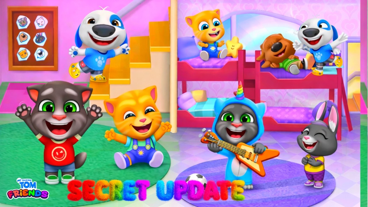 Big Update 2026 My Talking Tom Friends | New House Talking Tom Friends 😱😱😱