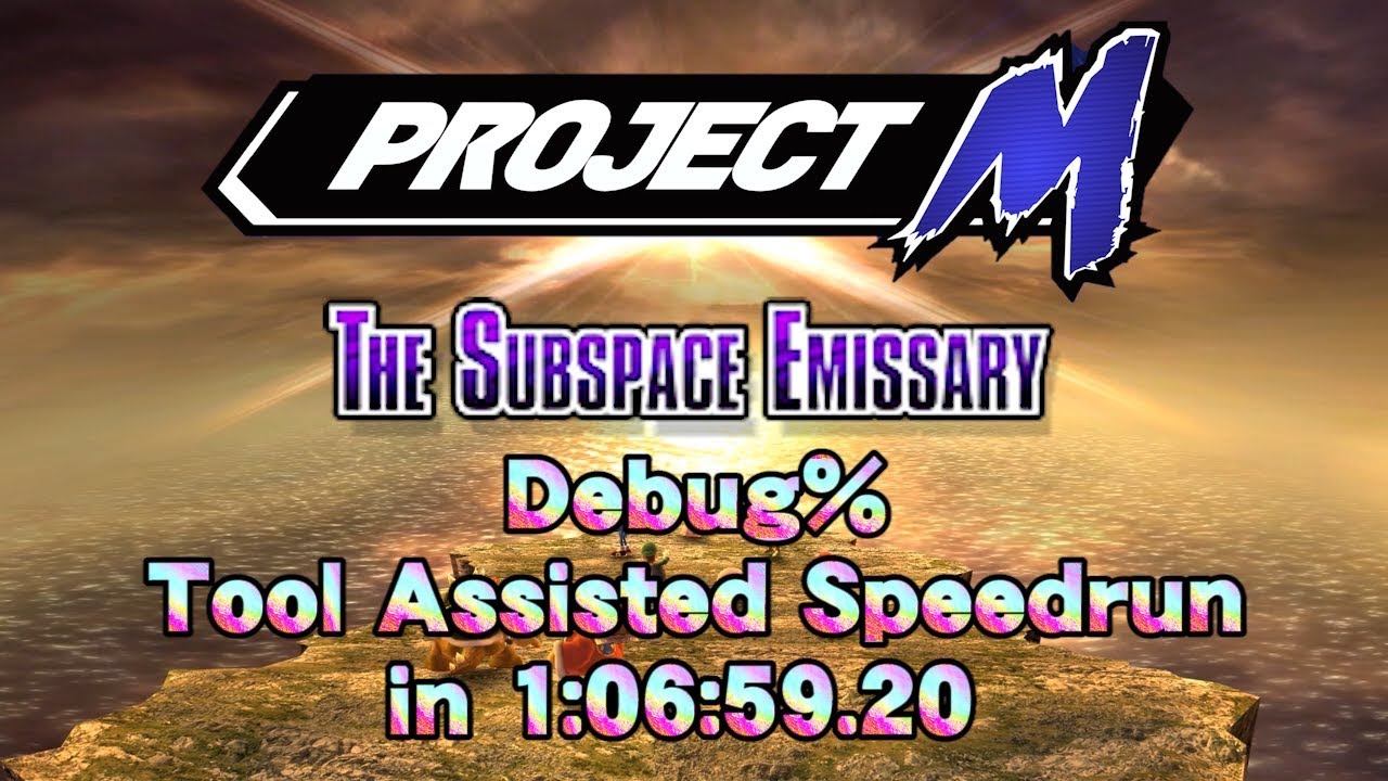 [TAS] Project M: The Subspace Emissary Speedrun in 1:06:59.20 (Intense Difficulty, Debug%)