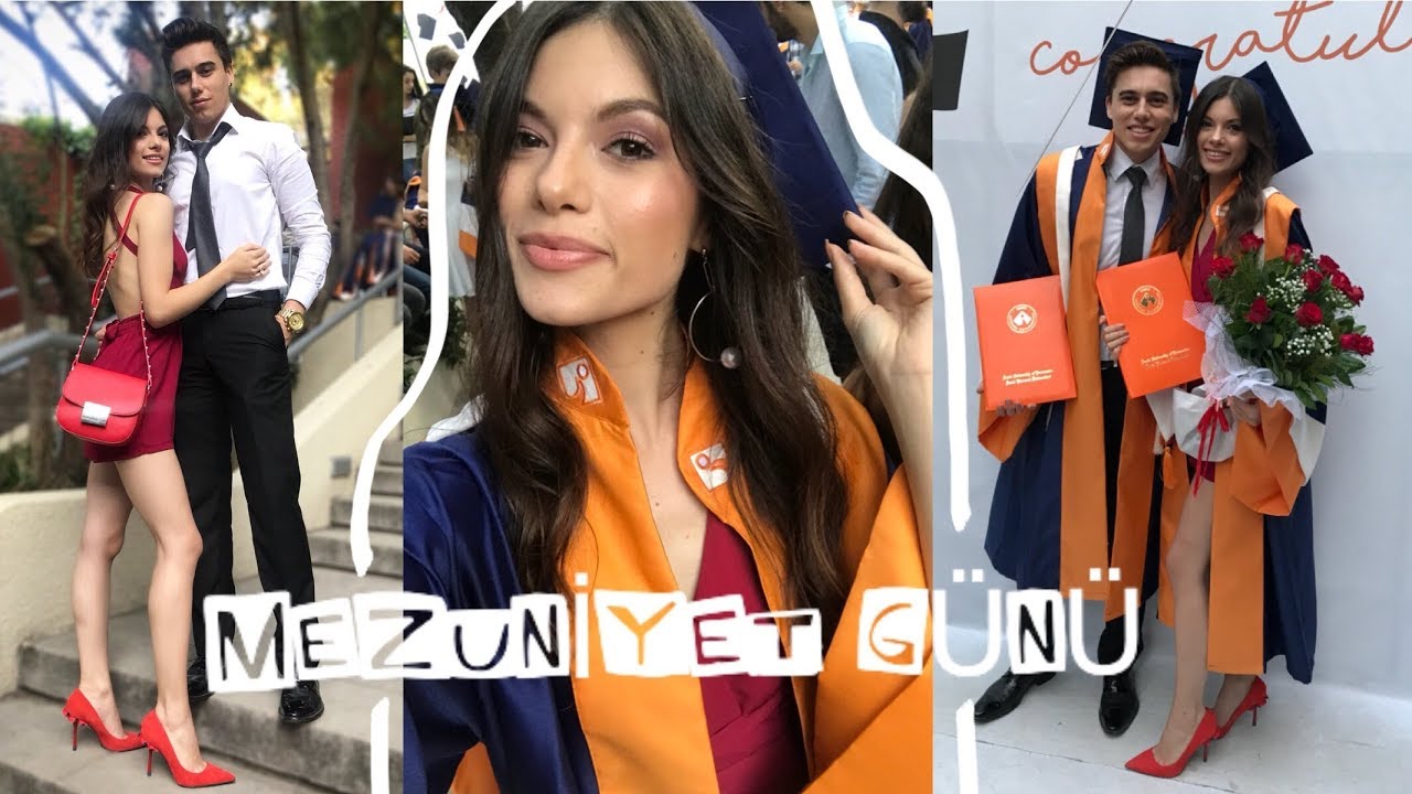 MEZUNİYET GÜNÜ ||  Benimle Hazırlanın | Saç & Makyaj 🎓 VLOG #8