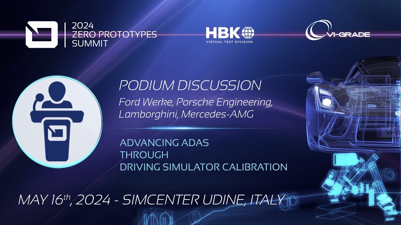 PODIUM DISCUSSION: Advancing ADAS Through Driving Simulator Calibration